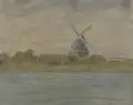 Ирмгард фон Бонге «Мельница на острове Пель». 1935.