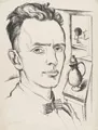 Max Burchartz "Zelfportret". 1921.