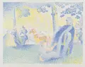 Анри Эдмон Кросс «На Елисейских полях». 1898.