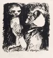 Bernhard Hoetger "Mutter und Kind". Um 1920.