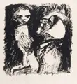 Bernhard Hoetger «Mutter und Kind». Около 1920.