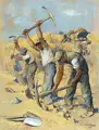 Герман Кольман, Дорожный рабочий. 1934.