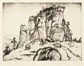 Отто Ланге «Raubschloss». 1912.