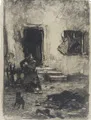 Hans Looschen, Voják se psem / Vojáci u ohně / Boj v zákopu / Pamětní list. Kolem 1914–1923.