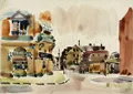 Albert Wigand "Straße". 1940.