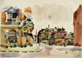Albert Wigand "Straße". 1940.