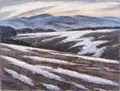 Ульрих Айзенфельд "Последний снег на Wilisch (в марте)". 1991/2004.