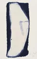 Eberhard Göschel, Petit piano à queue sur bleu nuit. 1999.