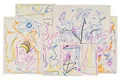 Günter Horlbeck "Waldgeister" – Seven drawings. 2000.