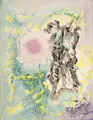 Edmund Kesting, Sonne zwischen alten Weiden. 1950er Jahre.