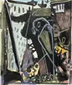 Stefan Plenkers, Ptačí figura / Bez názvu / Krajina. 1987.