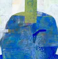 Lothar Rericha, Tête bleue / "Le Gardien" / "La Reine". 2009.
