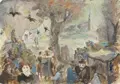 Armin Schulze "Funfair". Circa 1945–1950.