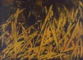 Jörg Steinbach, Zeichen-Strukturen-Landschaft. Späte 1980er Jahre.