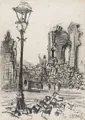 Strawalde (Jürgen Böttcher), Ruine der Dresdner Frauenkirche. Wohl frühe 1970er Jahre.