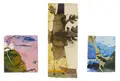 Gudrun Trendafilov, Head and Bird / Tree Woman / Vegetal. 2002 / 1981/2002.