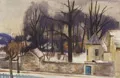 Paul Wilhelm, Zima u Grundhofu v Radebeulu. Kolem 1950.
