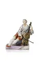 Bardzo rzadka figurka "Wiolonczelista". Joseph Nees dla Ludwigsburg. Projekt 1764/1767.