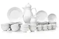 Coffee and mocha service "Altozier" for eight people. KPM Berlin. 1769/1775. Moulding year 1924.