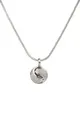 Yin-Yang-Weißgold Collier. Società Italiana Lavorazione Oro, Arrezzo, Italien. Nach 1968.