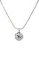 Yin-Yang white gold necklace. Società Italiana Lavorazione Oro, Arezzo, Italy. After 1968.