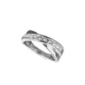 Diamond puzzle ring.
