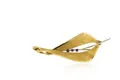 Florale geelgouden broche "Il Tiglio". Alessandria, Italië. Circa 1944-1968.