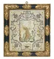 Monastery work depicting the illuminated Saint Francis. Southern German or Alpine. 18th century.