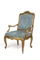 Großer Louis XV-Fauteuil "à la reine". Frankreich. Mitte 18. Jh.