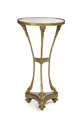 Gueridon mit Satyr-Köpfen im Louis XVI-Stil. Wohl Frankreich. Wohl spätes 19. Jh.