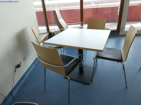 4 tables de bistrot