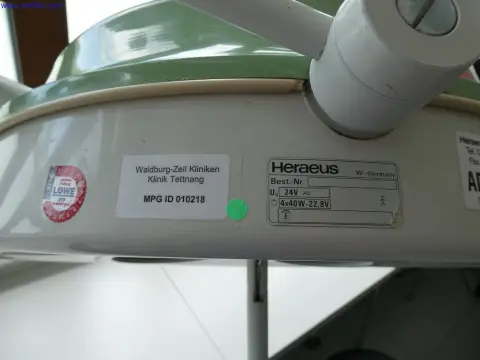Surgical light Getinge Deutschland GmbH Hanaulux