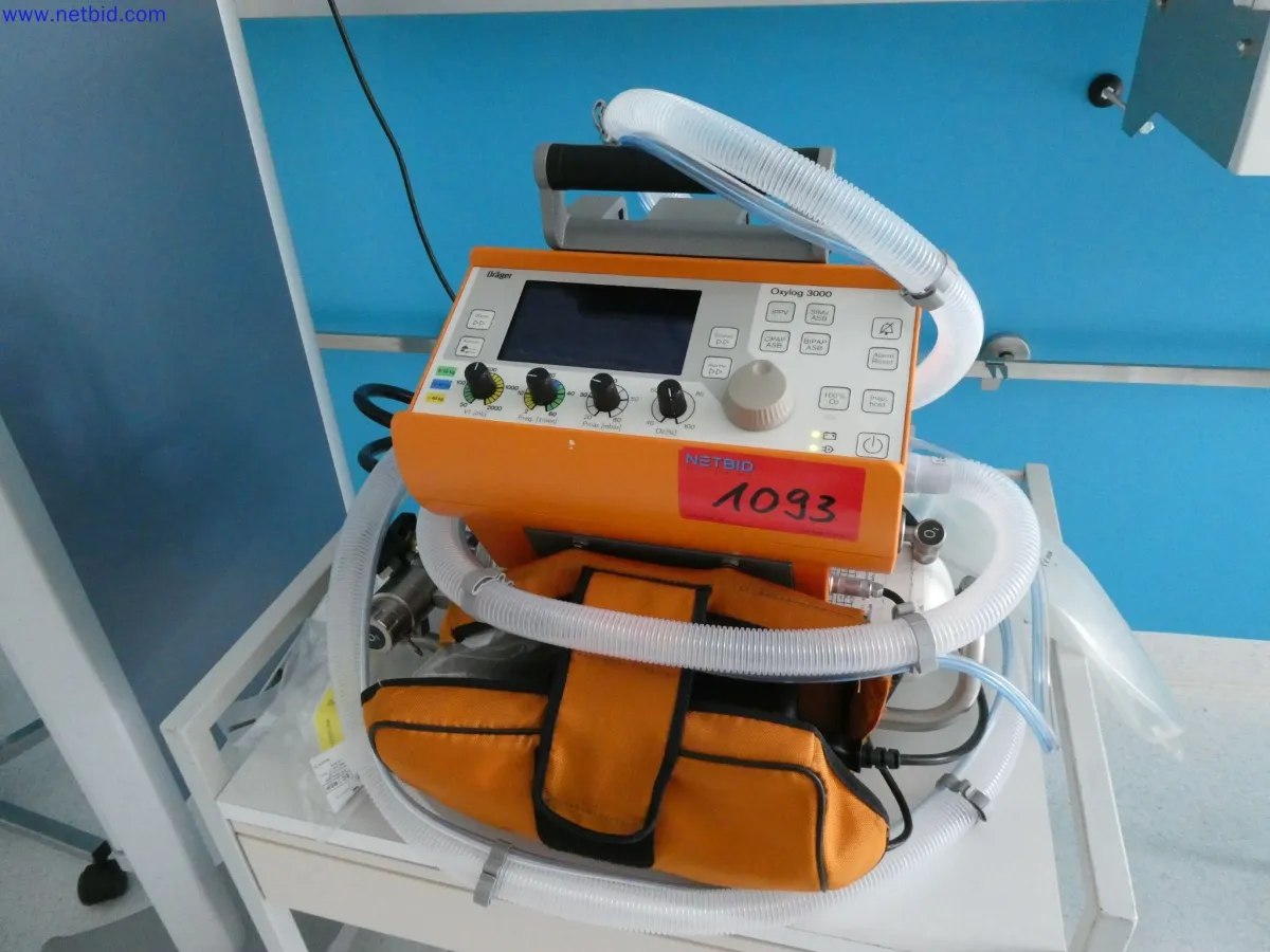Ventilator, emergency Dräger Medical AG & Co. KGaA Oxylog 3000