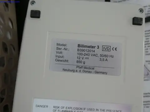 Laboratoire, photomètre Pfaff medical GmbH Bilimeter 3