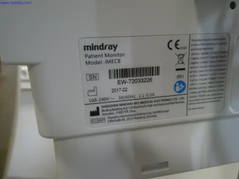 Surveillance patient, moniteur compact Mindray Medical Germany GmbH iMEC 8