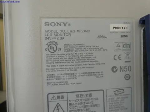 Монитор (общий), TFT SONY Deutschland GmbH LMD-1950 MD