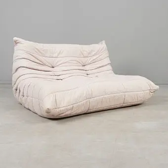 MICHEL DUCAROY. Ligne Roset, sofa / two-seater, model 'Togo', designed 1973, France.
