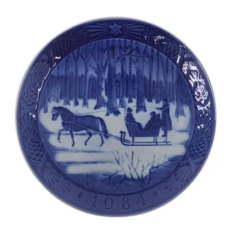 Royal Copenhagen Kerstbord 1984