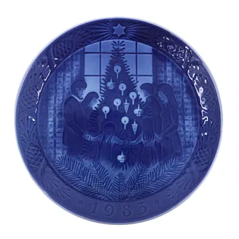 Vánoční talíř Royal Copenhagen 1983