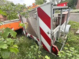 Jednonápravový přívěs pro zajištění bezpečnosti provozu Mersch FM 15 EA-AT