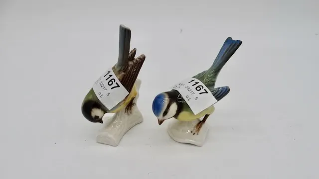 2 figurki ptaków Goebel