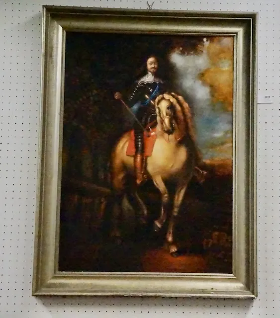 1 oil painting "Charles V"