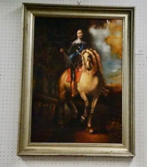 1 oil painting "Charles V"