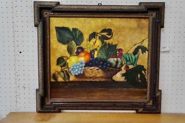 1 oil painting "still life"