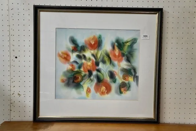 1 bloemenschilderij