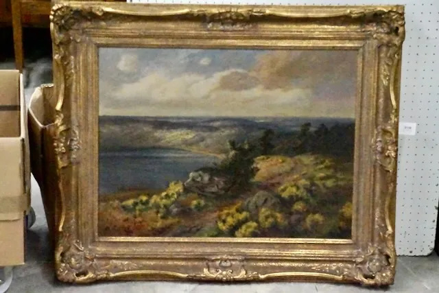 1 large picture "Lake landscape"