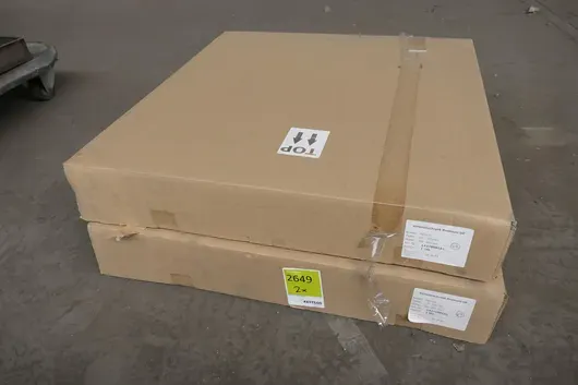 2x Verteilerschrank Premium UP, Breite 700 mm, Tiefe 110–165 mm, Höhe 750–850 mm