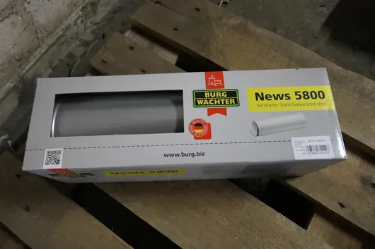 BURG-WÄCHTER - News 5800, galvanised steel, 400 mm x Ø 120 mm