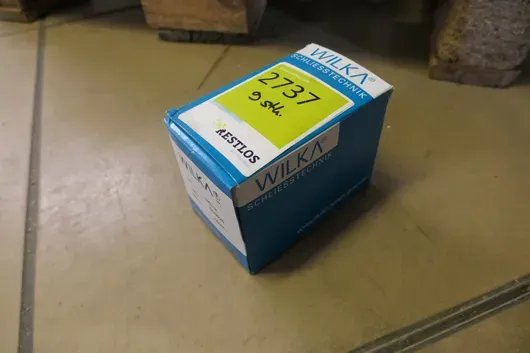 9x WILKA - Schließzylinder 1463, 45/45 mm