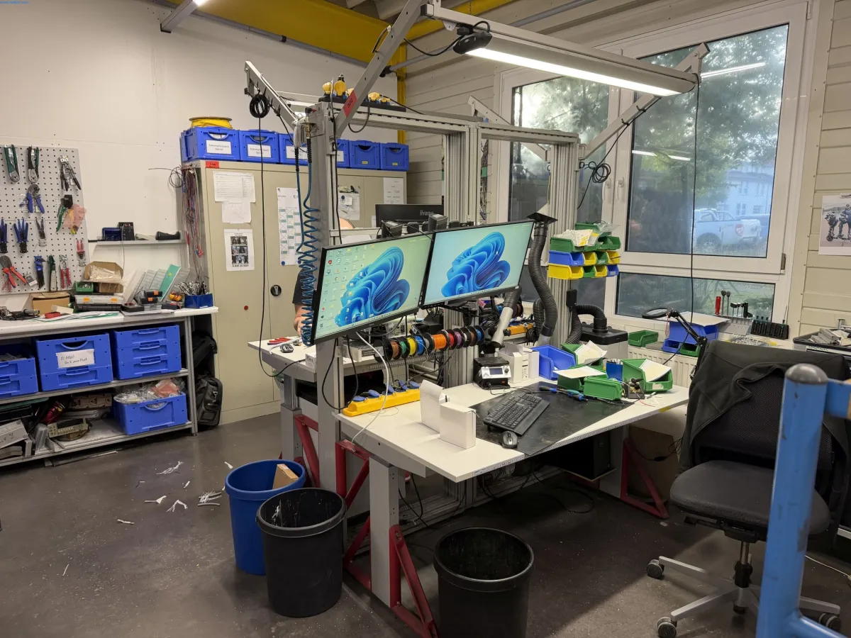 Poste de travail double/montage